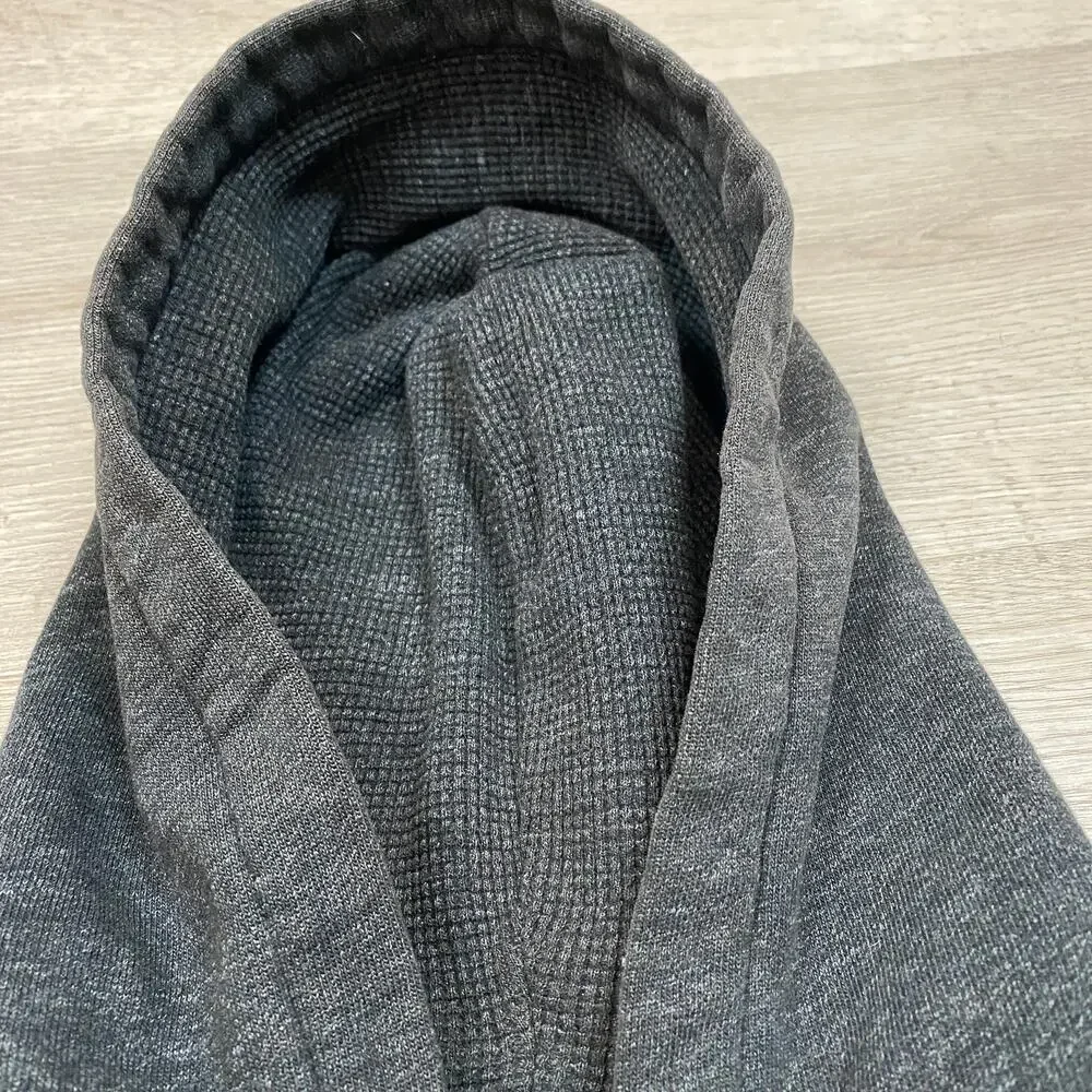 Polo Ralph Lauren Full Zip Waffle Thermal Hood Hoodie Men's L